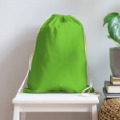 Cotton Drawstring Bag Front - Slide 3