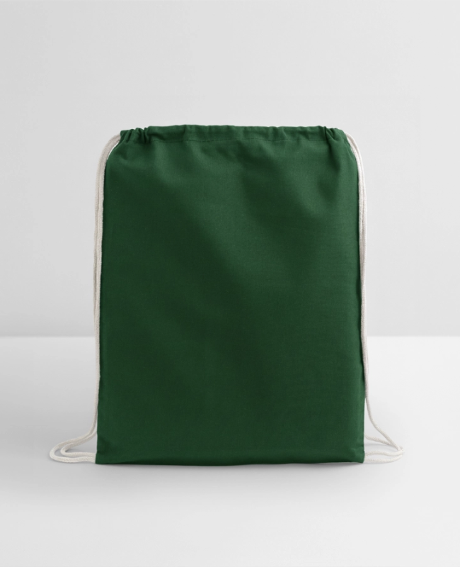 Cotton Drawstring Bag Front - center