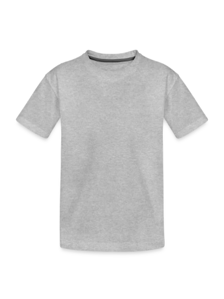 Kid's Premium Organic T-Shirt - heather gray - Front