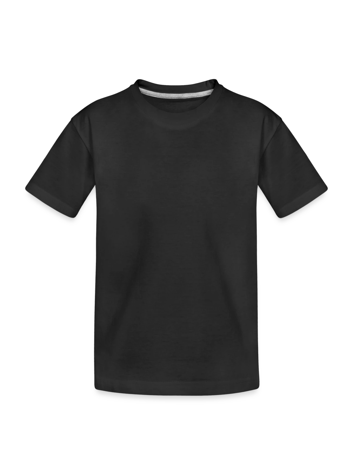 Kid's Premium Organic T-Shirt - black - Front