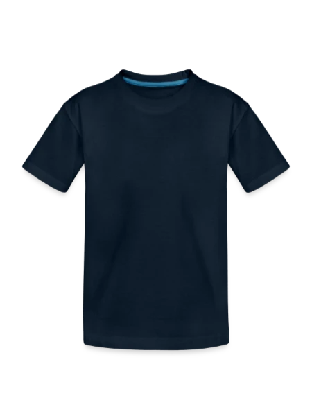 Kid's Premium Organic T-Shirt - deep navy - Front