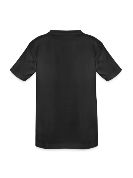 Kid's Premium Organic T-Shirt - black - Back