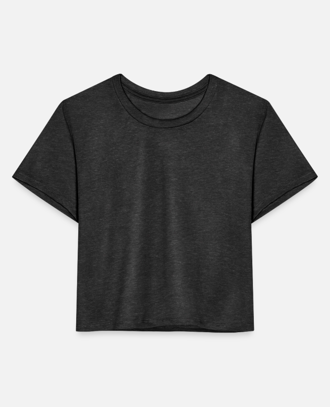 Women's Cropped T-Shirt Front - center