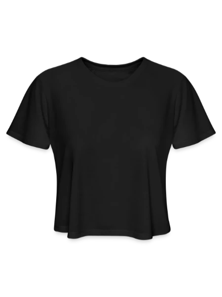 Women's Cropped T-Shirt - mauve - Front