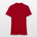 Women's Pique Polo Shirt Front - Slide 2