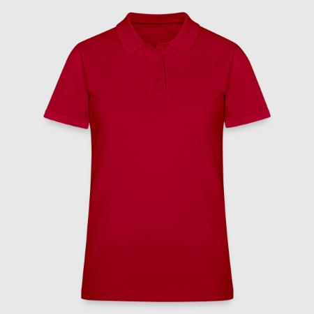 Women's Pique Polo Shirt - Front