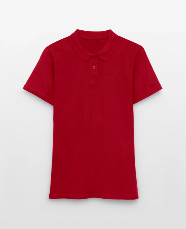 Women's Pique Polo Shirt Front - center