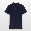 Women's Pique Polo Shirt Front - Slide 2