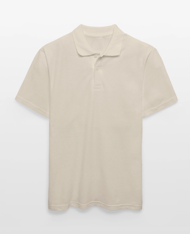 Men's Pique Polo Shirt Front - center