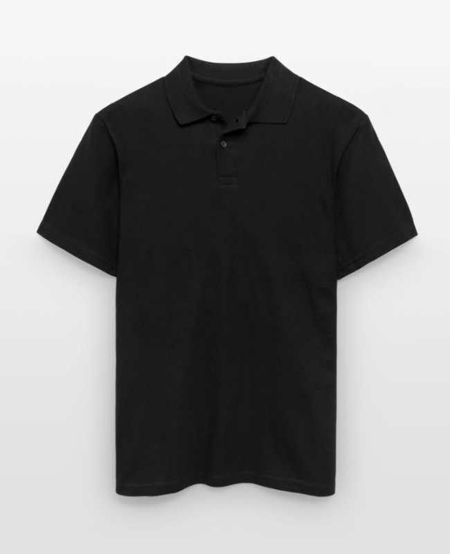 Men's Pique Polo Shirt Front - center