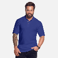 Men's Pique Polo Shirt Front - Slide 1