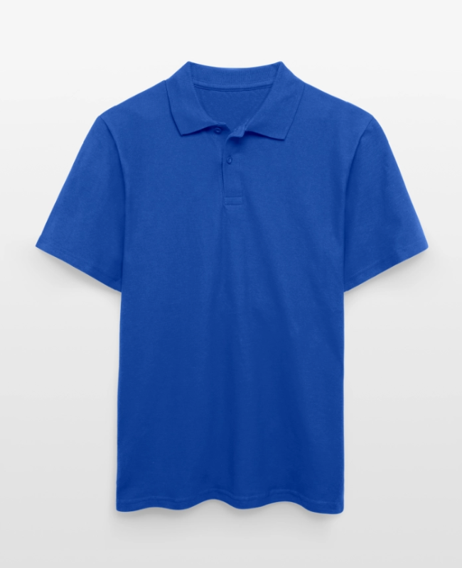 Men's Pique Polo Shirt Front - center