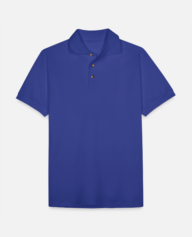 Men's Pique Polo Shirt Front - center