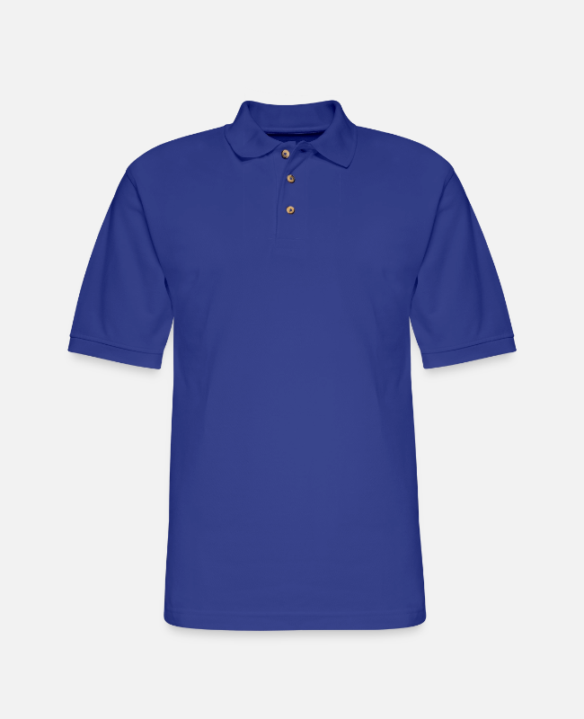 Men's Pique Polo Shirt Front - center