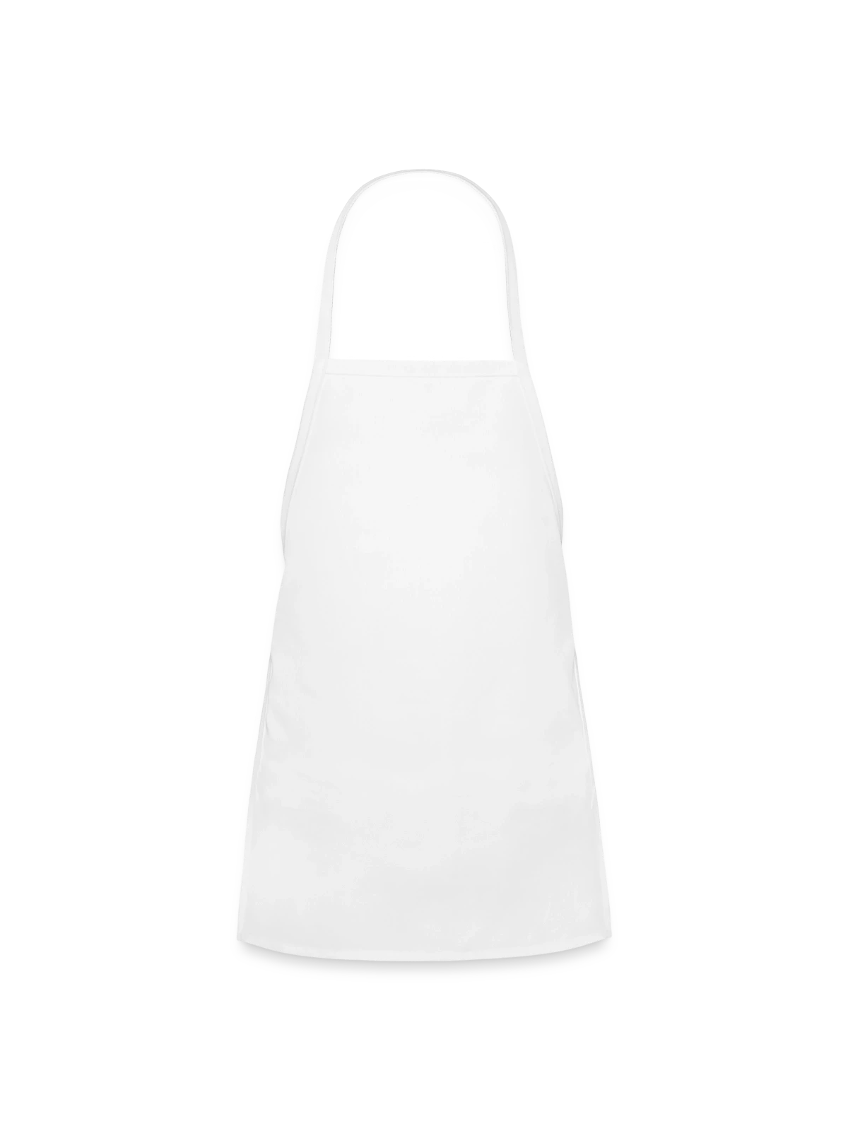 Kids' Apron - white - Front