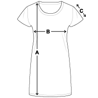 Women's T-Shirt Dress | US Blanks US401