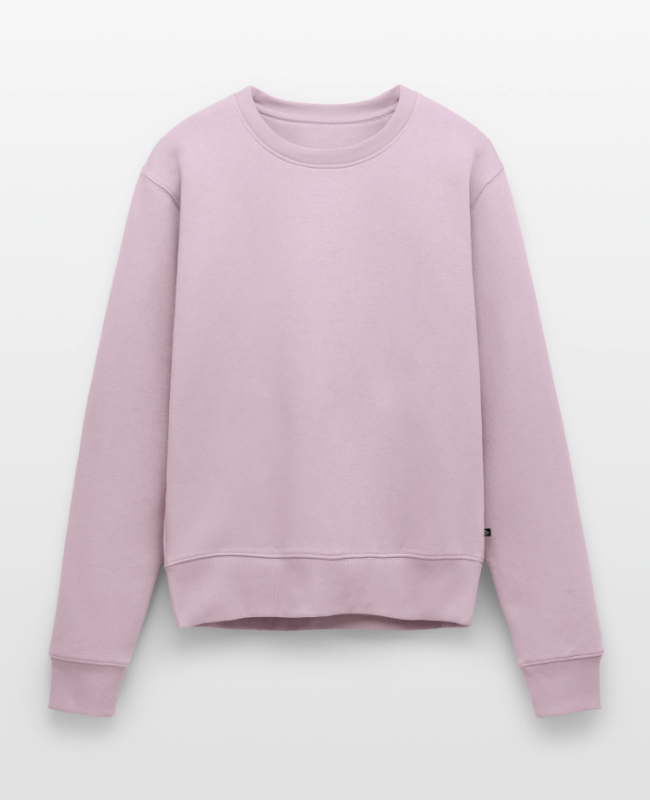 Women's Premium Slim Fit Sweatshirt Front - center