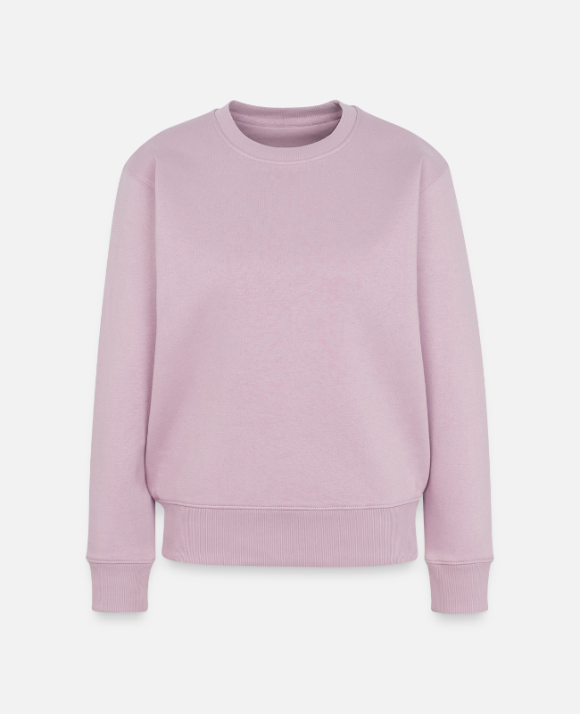 Women's Premium Slim Fit Sweatshirt Front - center