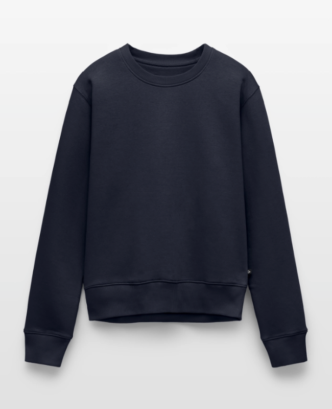 Women's Premium Slim Fit Sweatshirt Front - center
