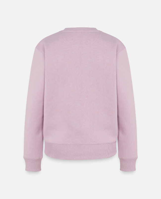 Women's Premium Slim Fit Sweatshirt Back - center