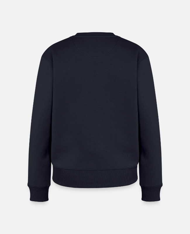 Women's Premium Slim Fit Sweatshirt Back - center