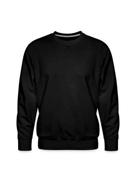 Men's Premium Sweatshirt - black - Front