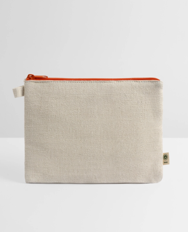 Hemp Carry All Pouch Front - center