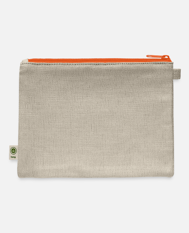 Hemp Carry All Pouch Back - center