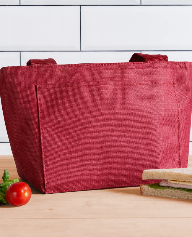 Recycled Insulated Lunch Bag Front - center