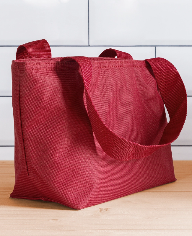 Recycled Insulated Lunch Bag Front - center