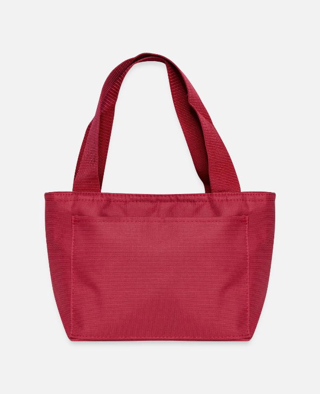 Recycled Insulated Lunch Bag Front - center