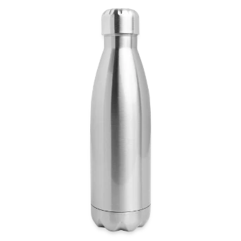 17 oz Insulated Stainless Steel Water Bottle - silver - Right