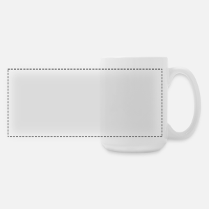 Tasse à café/thé panoramique 15 oz