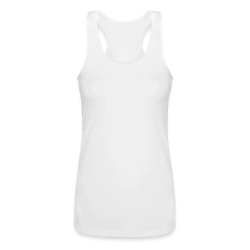 Women’s Performance Racerback Tank Top - white