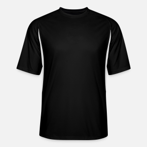 Men’s Cooling Performance Color Blocked Jersey-black/white