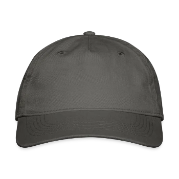 Organic Baseball Cap - charcoal
