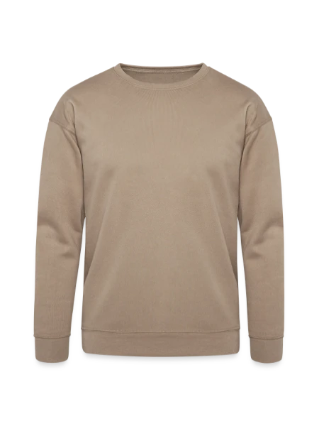 Bella + Canvas Unisex Sweatshirt - tan - Front