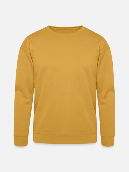 Bella + Canvas Unisex Sweatshirt - heather mustard - Front