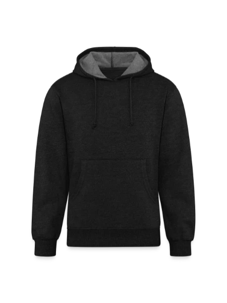 Unisex Organic Hoodie - charcoal grey - Front