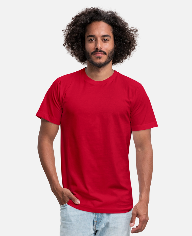 Unisex Jersey T-Shirt by Bella + Canvas Front - center