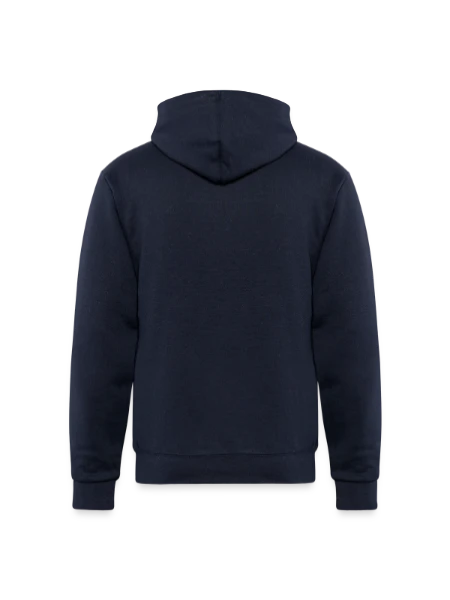 Champion Unisex Powerblend Hoodie - navy - Back