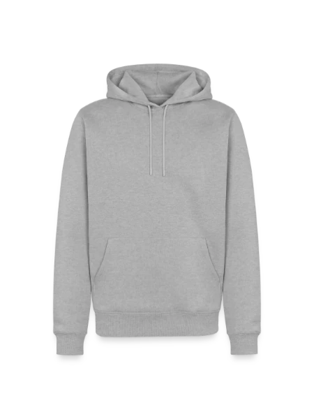 Men's Premium Hoodie - heather grey - Front