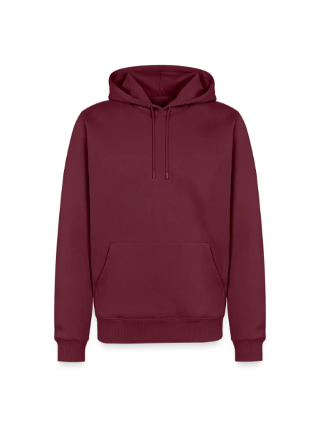 Men's Premium Hoodie - burgundy - Front