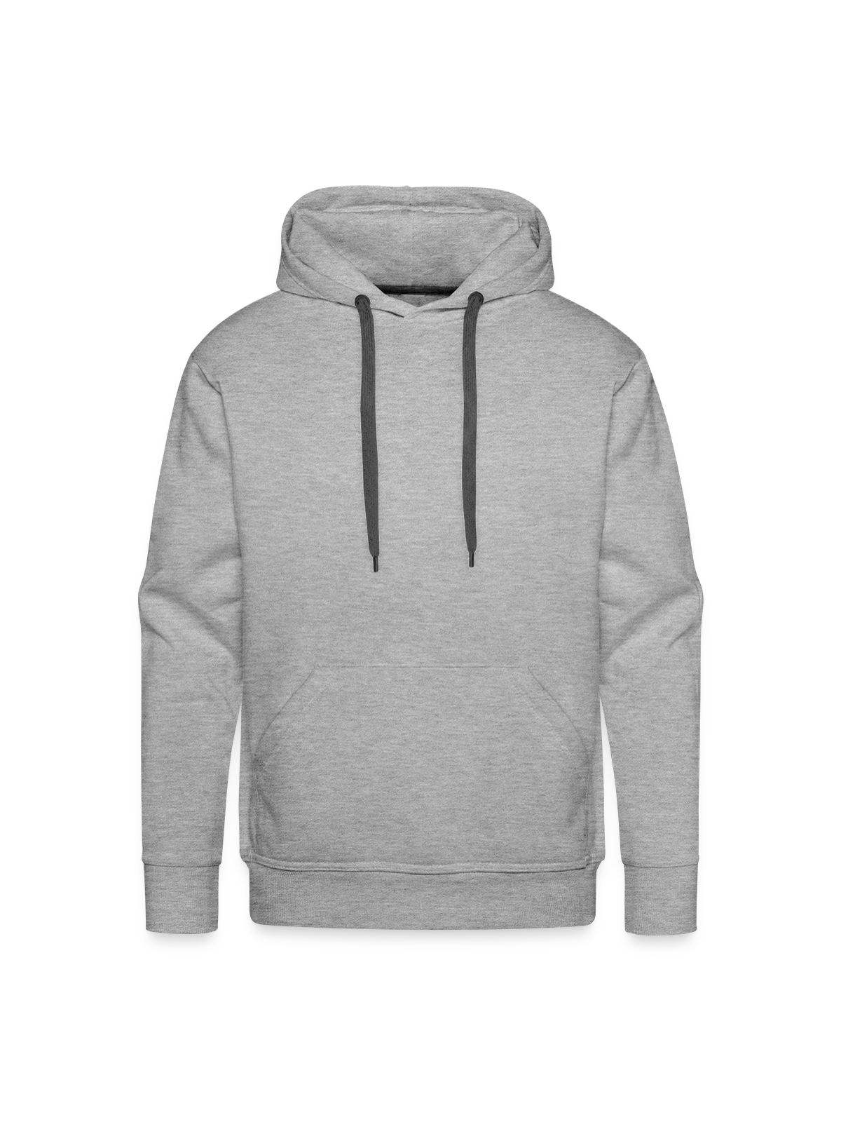 Men's Premium Hoodie - heather grey - Front