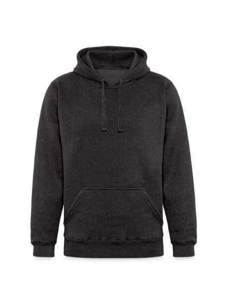 Unisex Heavyweight Hoodie - charcoal grey - Front