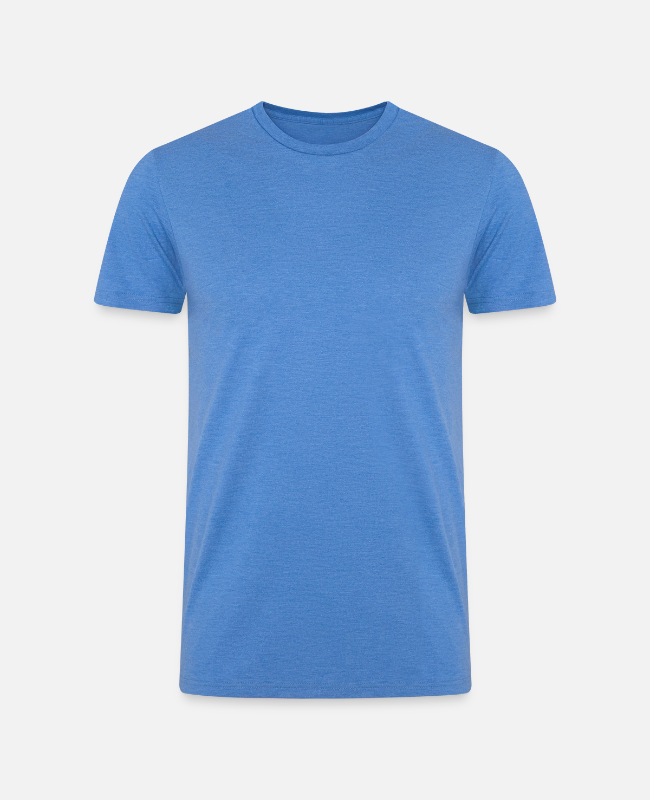 Men’s Tri-Blend Organic T-Shirt Front - center