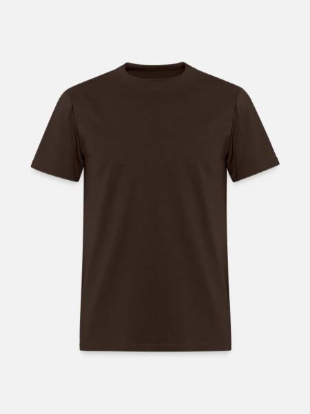 Men's T-Shirt - brown - Front