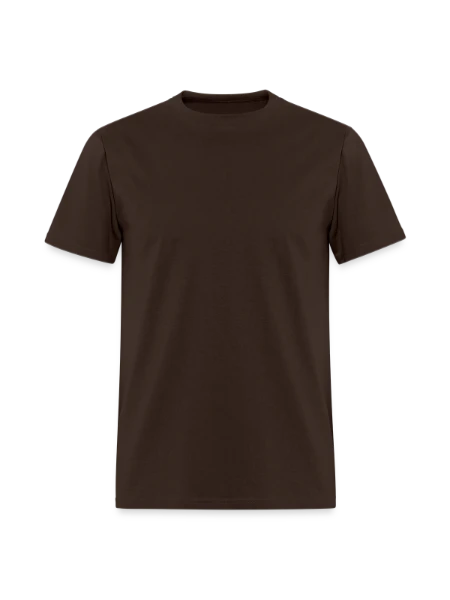 Men's T-Shirt - brown - Front