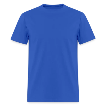 Men's T-Shirt - royal blue - Front - Jose (178cm)