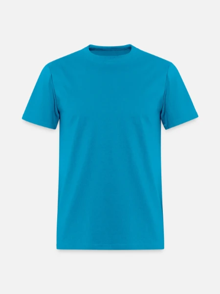 Men's T-Shirt - turquoise - Front